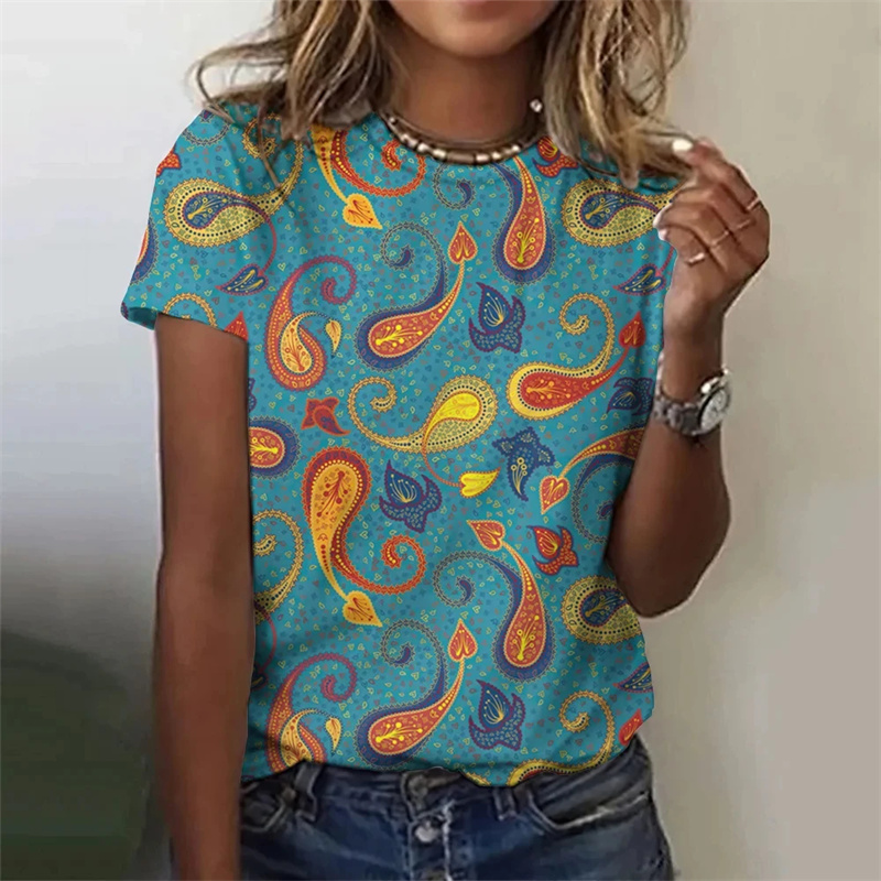 Summer Clothing India - Nowy Harajuku koszulka z nadrukiem 3D