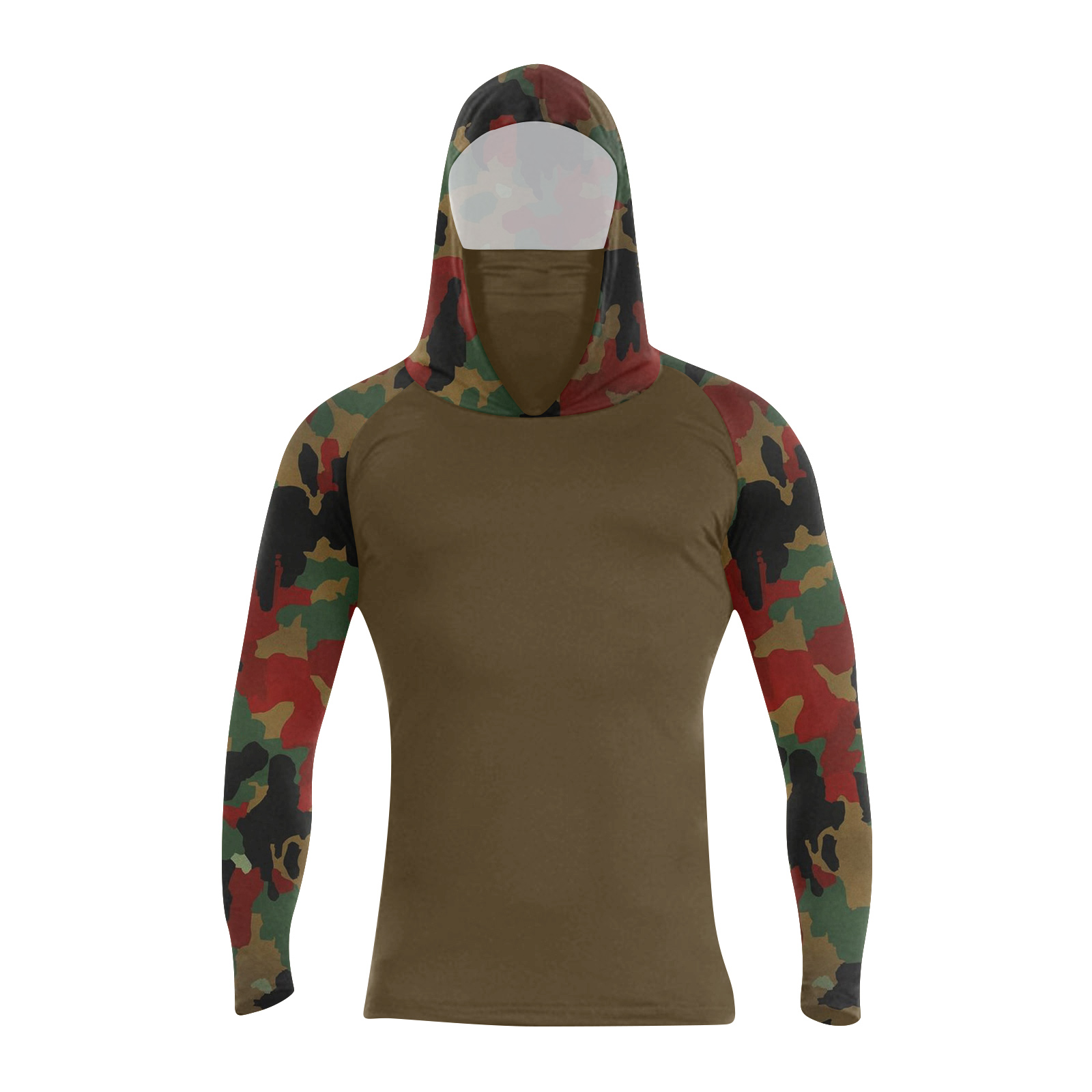 Summer Clothing Long Sleeve - Męska letnia koszulka z nadrukiem, szybkoschnąca,