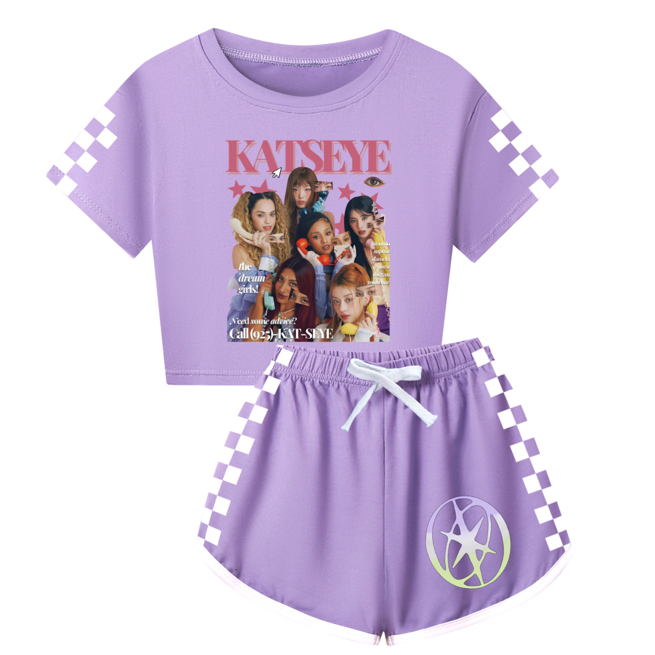 Summer Clothing Boutiques - KATSEYE Ubrania dla dziewczynek, bluzki z
