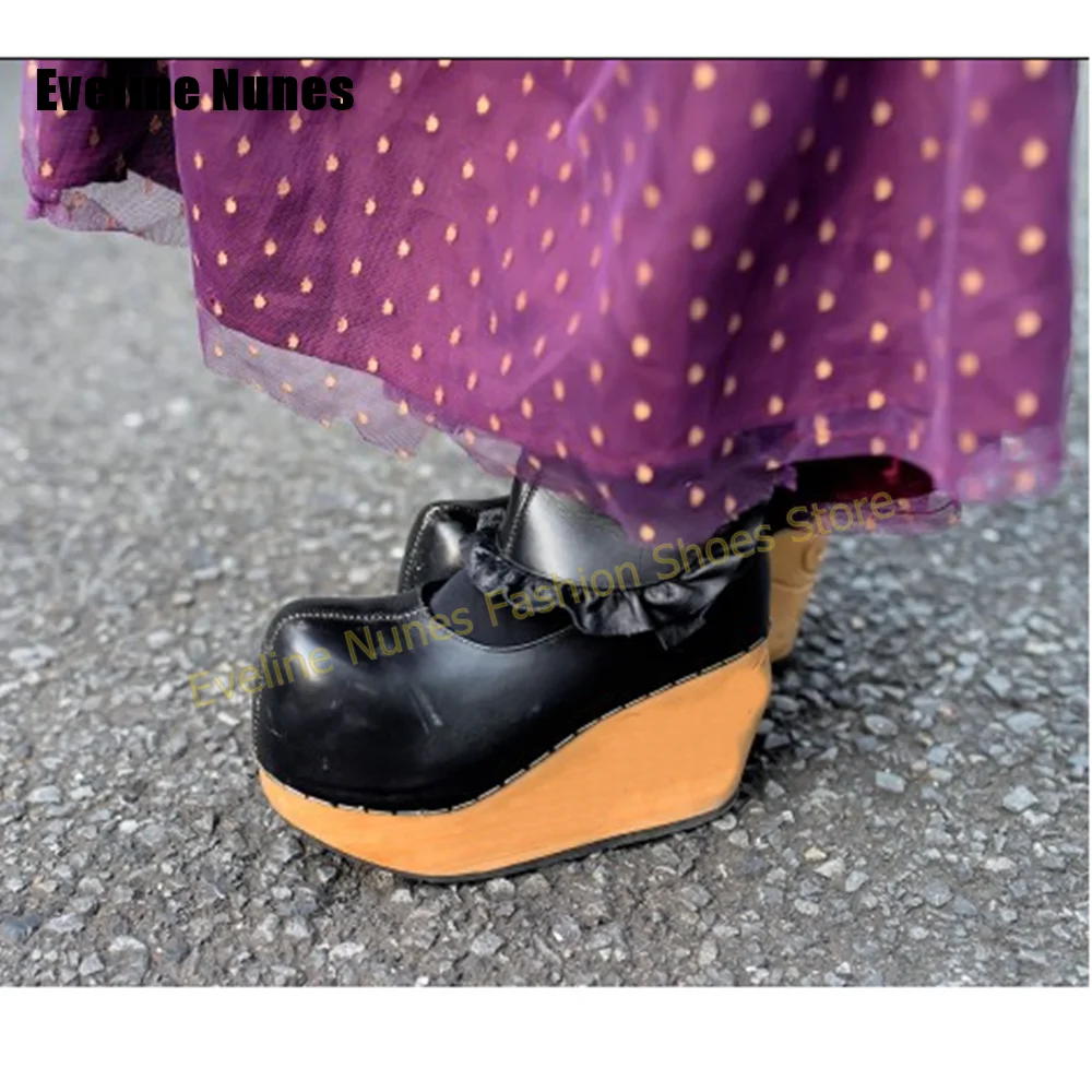 Summer Clothing Y2K - Modne gotyckie lolita'owskie damskie buty na