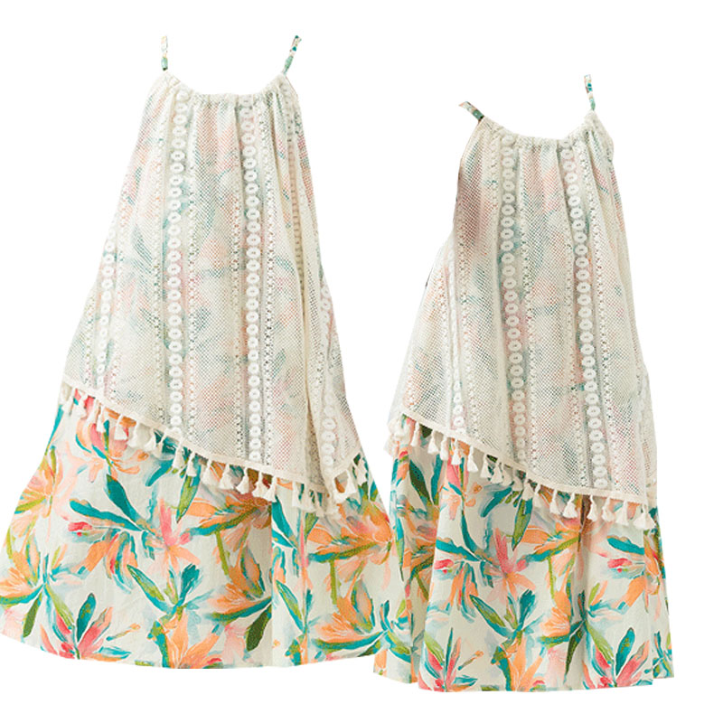 Sukienki dziewczęce z frędzlam – Summer Clothing Drawing For Kids recenzja i cena
