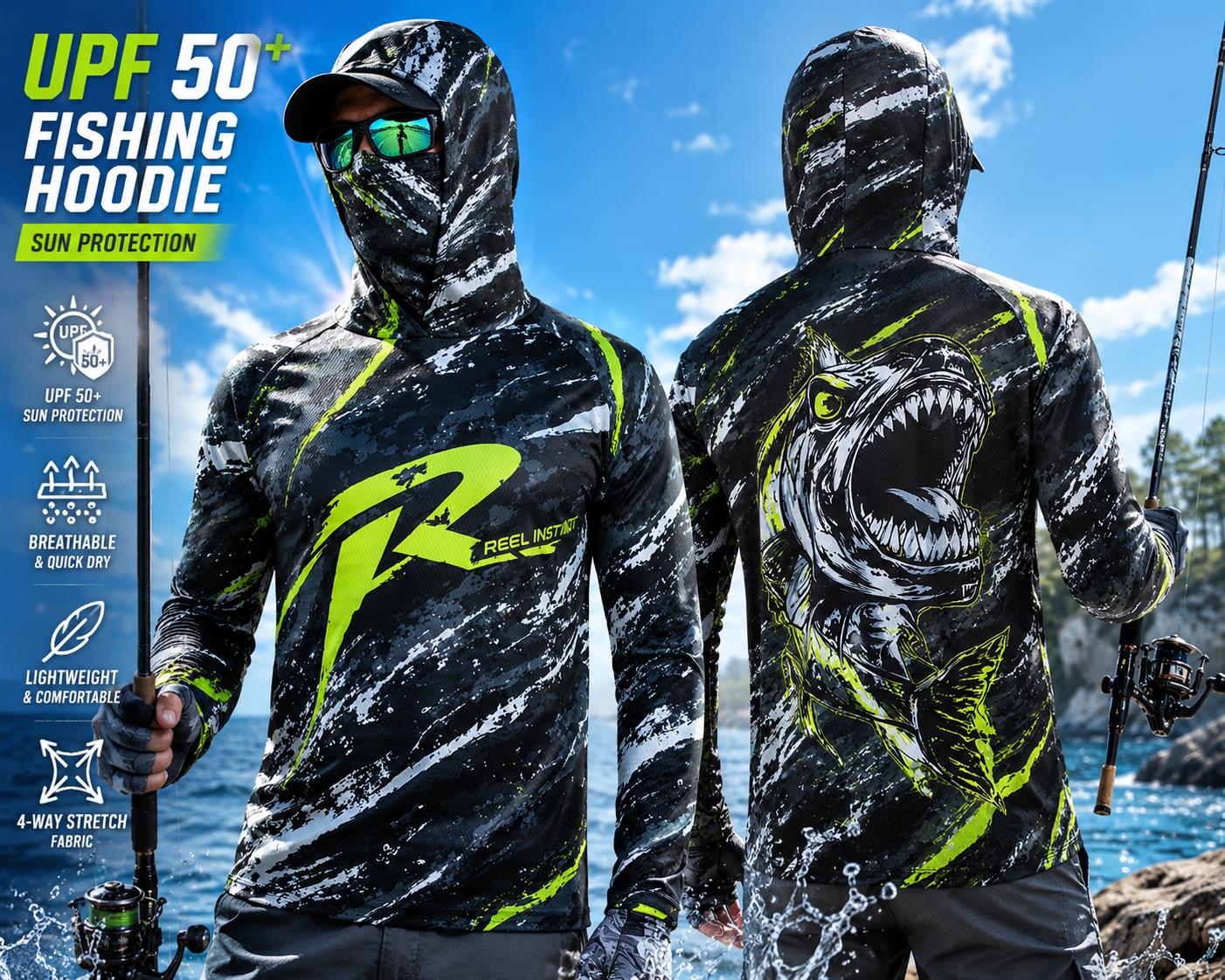 Koszulka wędkarska z długim rę – Rash Guard Long Sleeve recenzja i cena