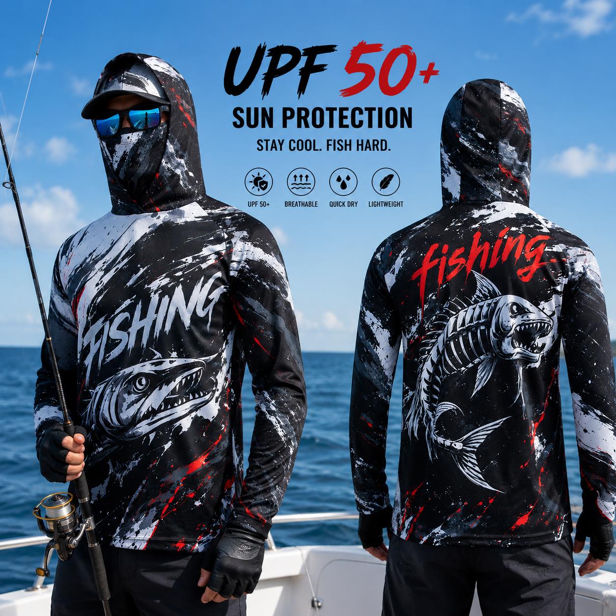Koszulka wędkarska z długim rę – Rash Guard Long Sleeve recenzja i cena