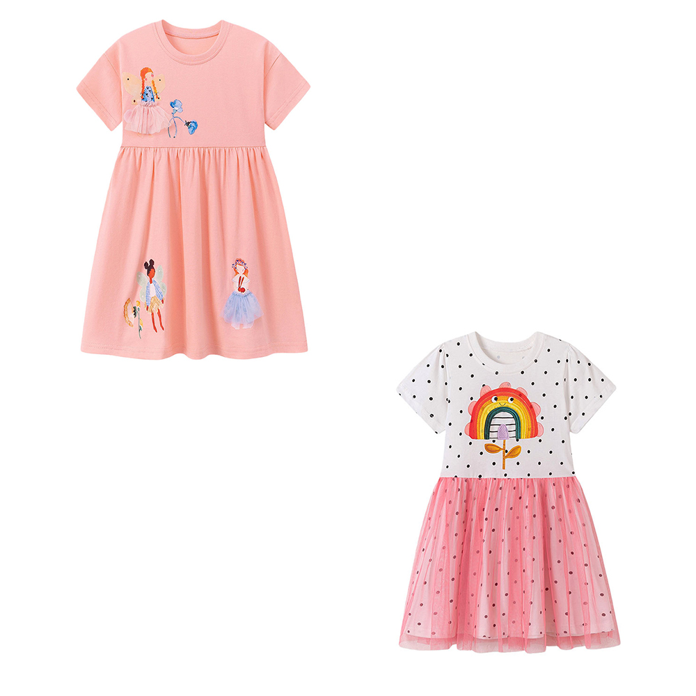 Sukienki letnie z krótkim ręka – Summer Clothing Drawing For Kids recenzja i cena