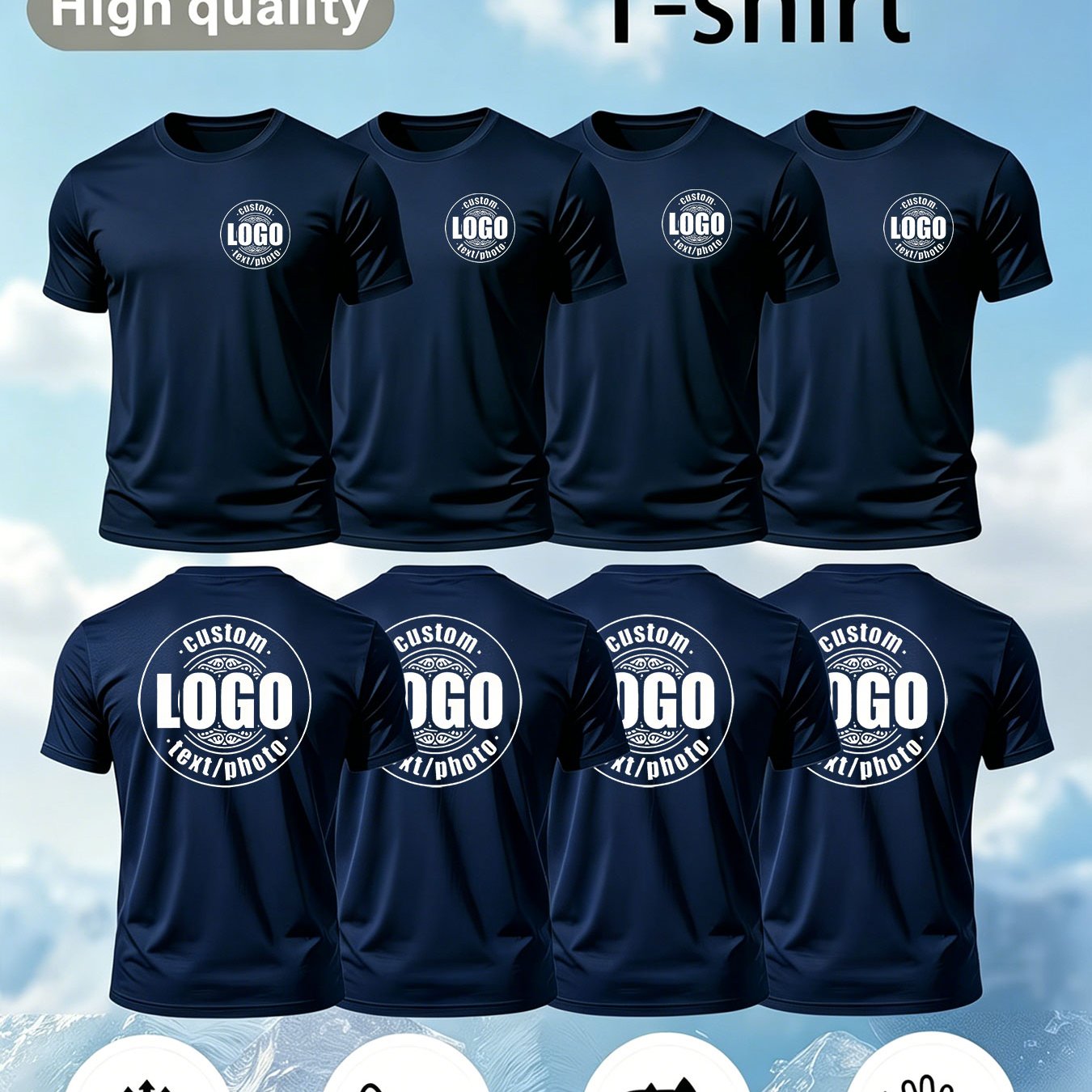 Zestaw 4 sztuk lekkich, oddych – Summer Clothing Essentials Men recenzja i cena