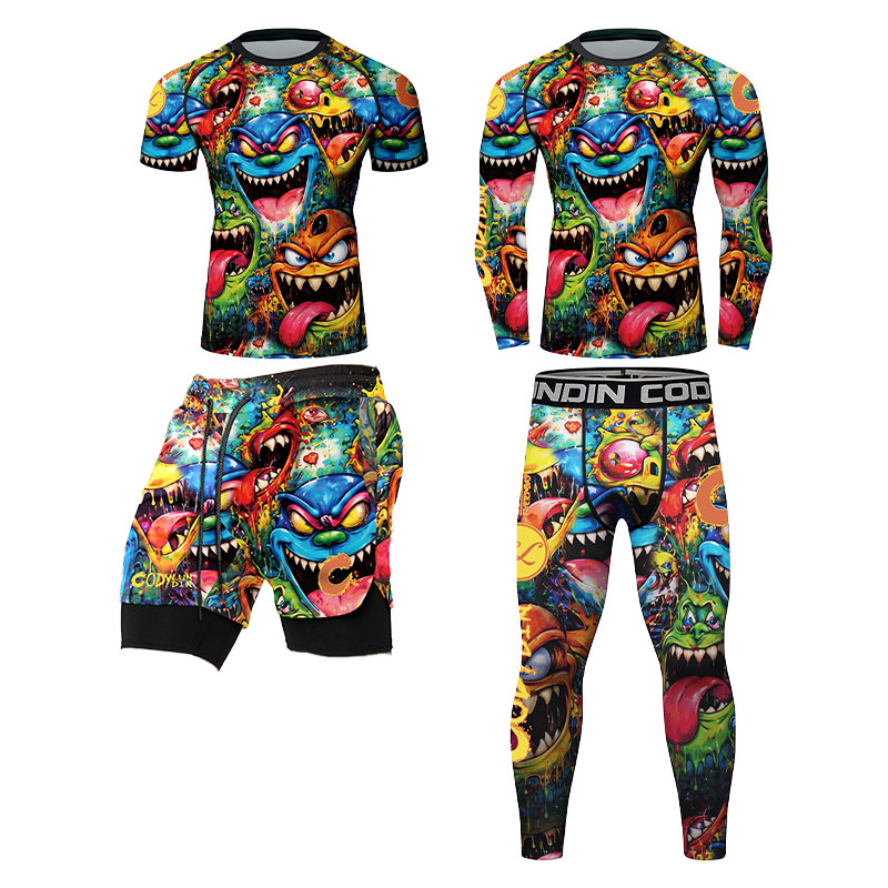 Męska koszulka kompresyjna z d – Rash Guard Long Sleeve recenzja i cena