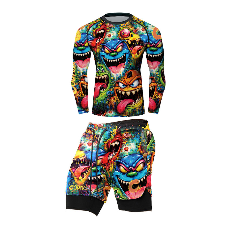 Męska koszulka kompresyjna z d – Rash Guard Long Sleeve recenzja i cena