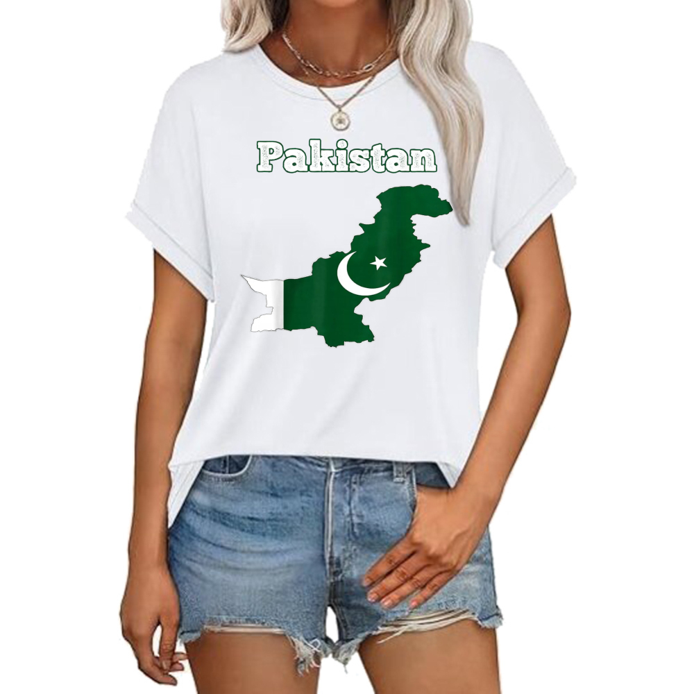 Koszulka z flagą Pakistanu na  – Summer Clothing Pakistan recenzja i cena