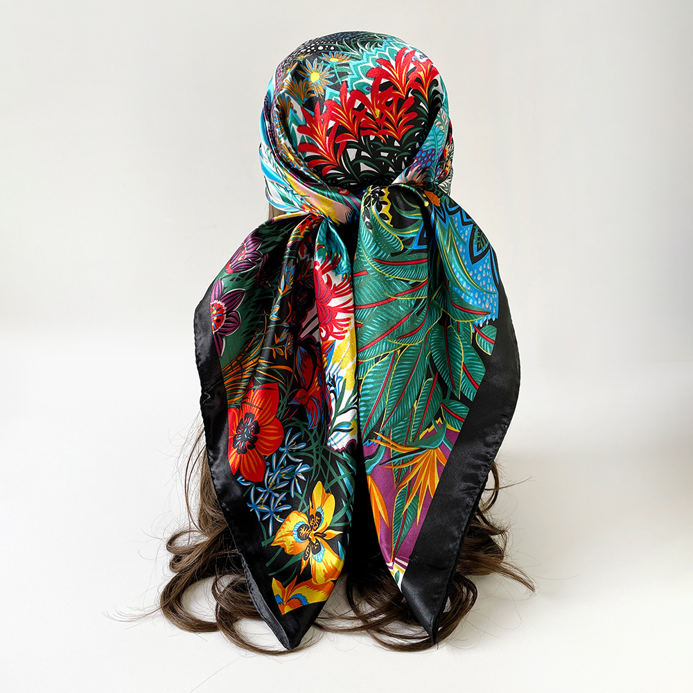 Kwadratowa Jedwabna Apaszka Da – Summer Clothing Hijab recenzja i cena