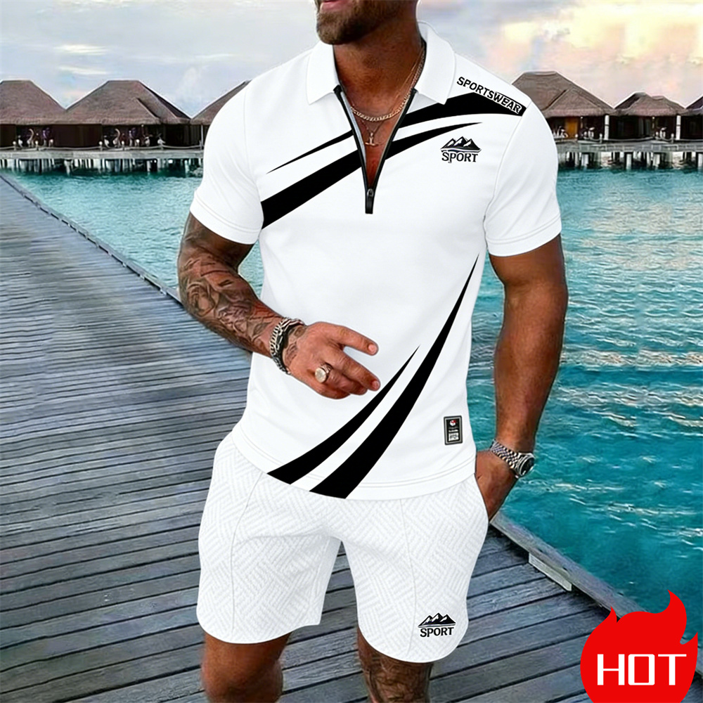 Letni zestaw ubrań męskich w j – Summer Clothing Y2K recenzja i cena