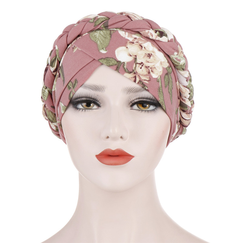 Bawełna drukuj turban muzułmań – Summer Clothing Hijab recenzja i cena