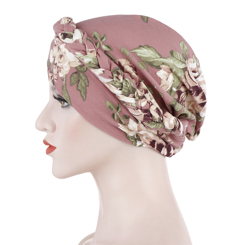 Bawełna drukuj turban muzułmań – Summer Clothing Hijab recenzja i cena