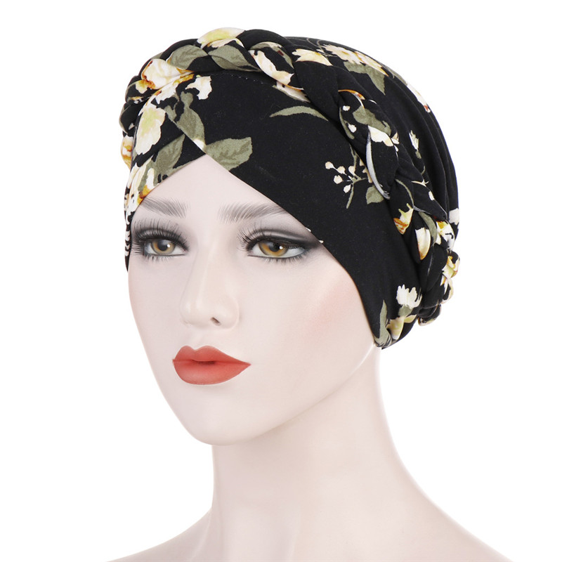 Bawełna drukuj turban muzułmań – Summer Clothing Hijab recenzja i cena