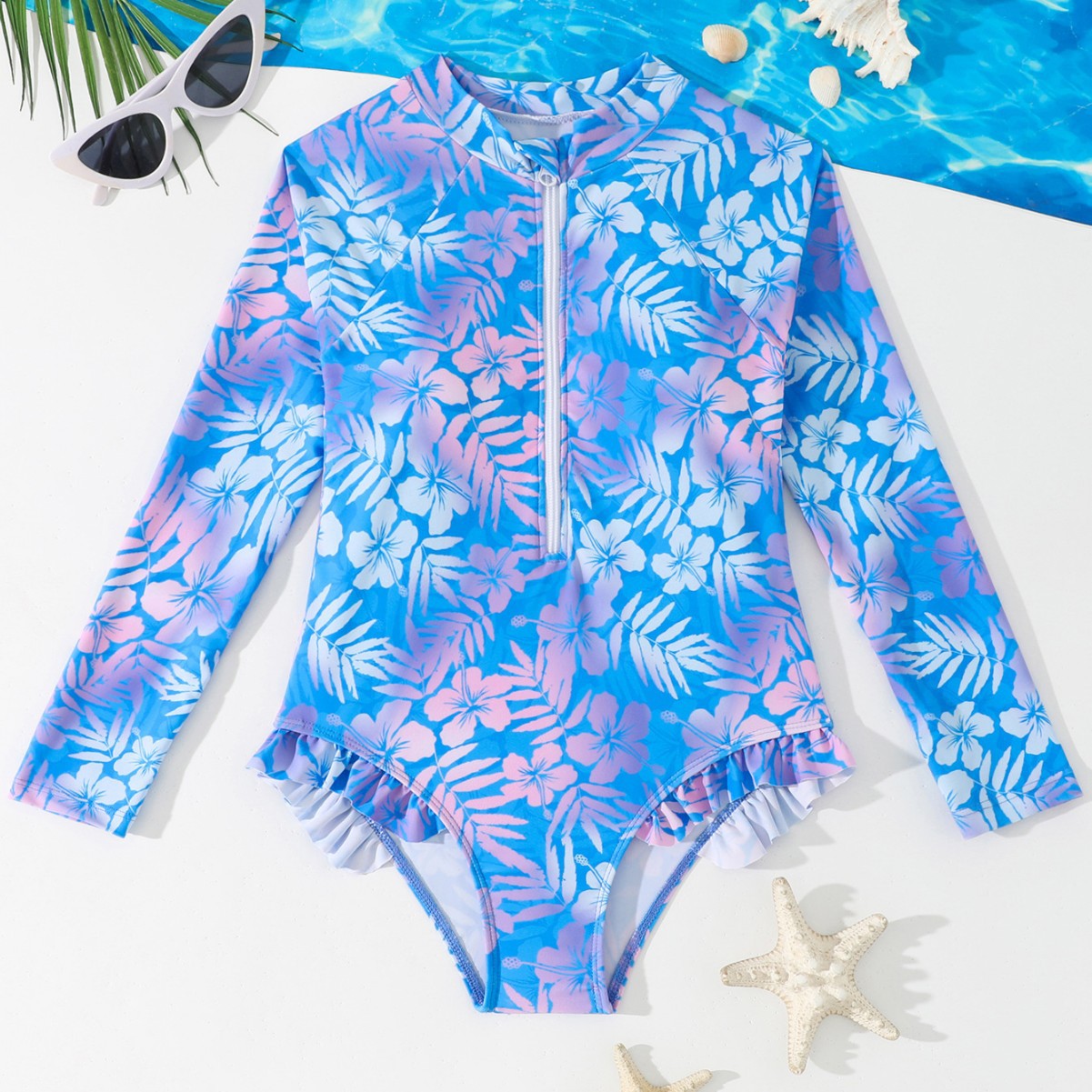 Dziewczęcy strój kąpielowy jed – Rash Guard Long Sleeve recenzja i cena