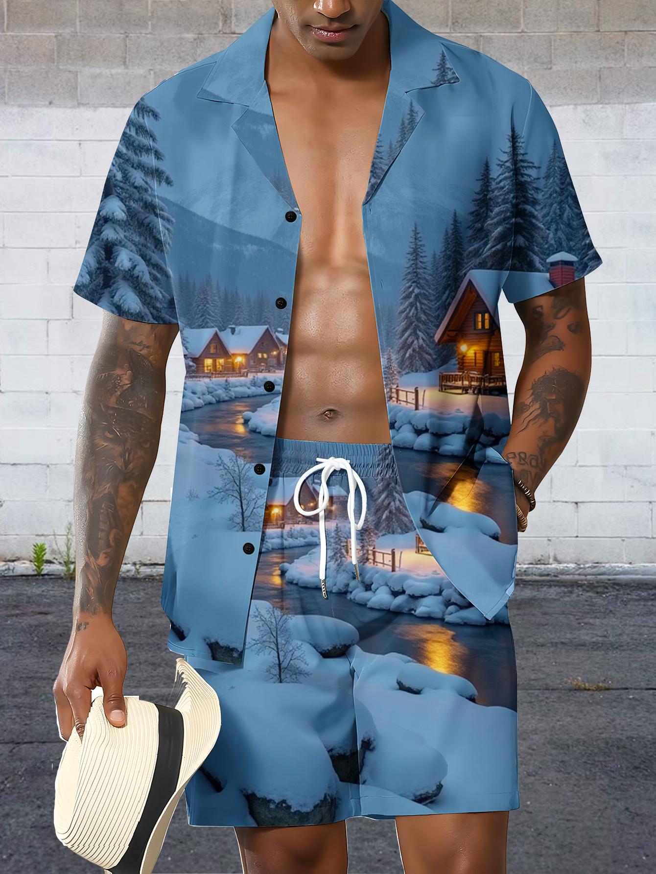 Męskie zestawy koszulowe 2026  – Summer Clothing Sets recenzja i cena