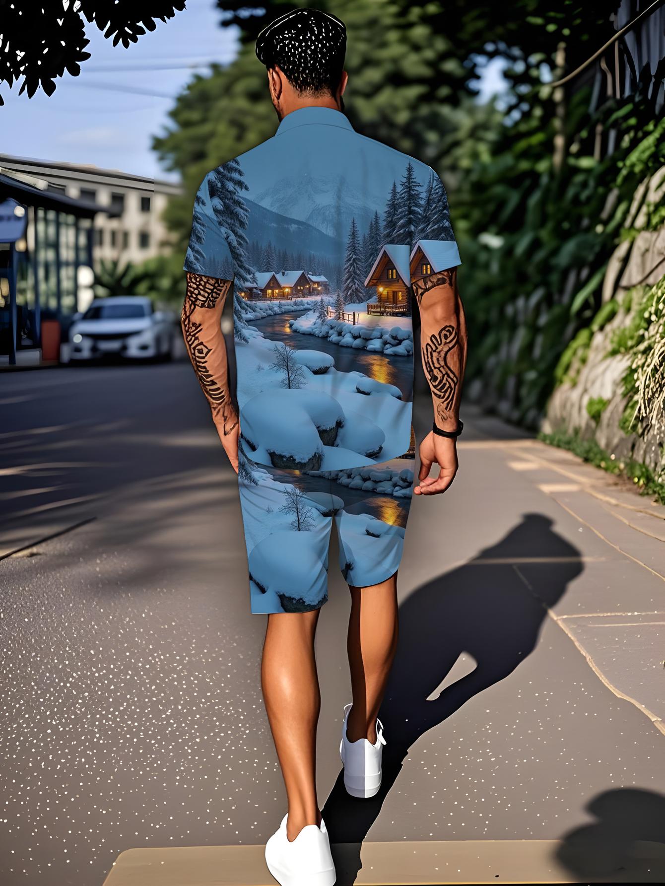 Męskie zestawy koszulowe 2026  – Summer Clothing Sets recenzja i cena