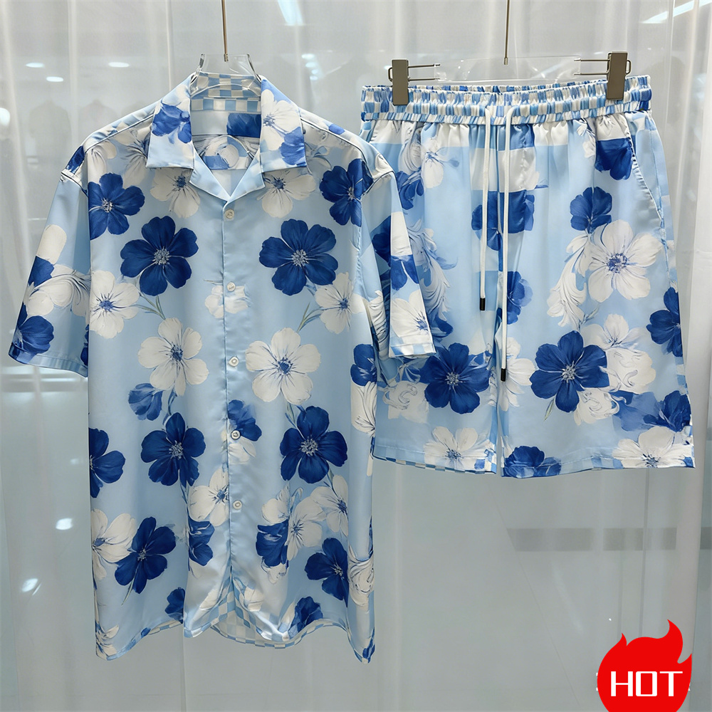 Modny letni męski zestaw: kosz – Summer Clothing Y2K recenzja i cena