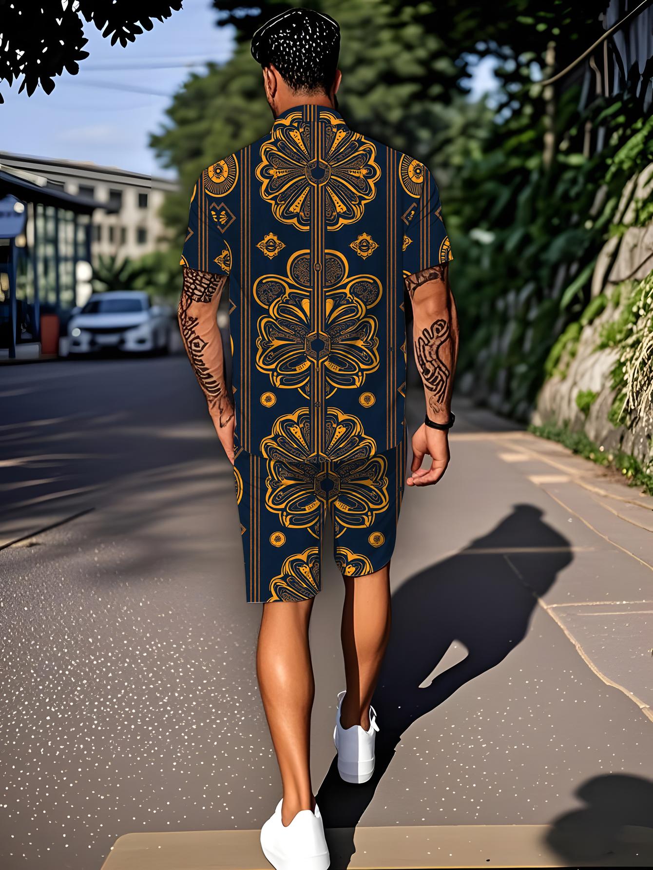 Męskie zestawy koszulowe 2026  – Summer Clothing Sets recenzja i cena