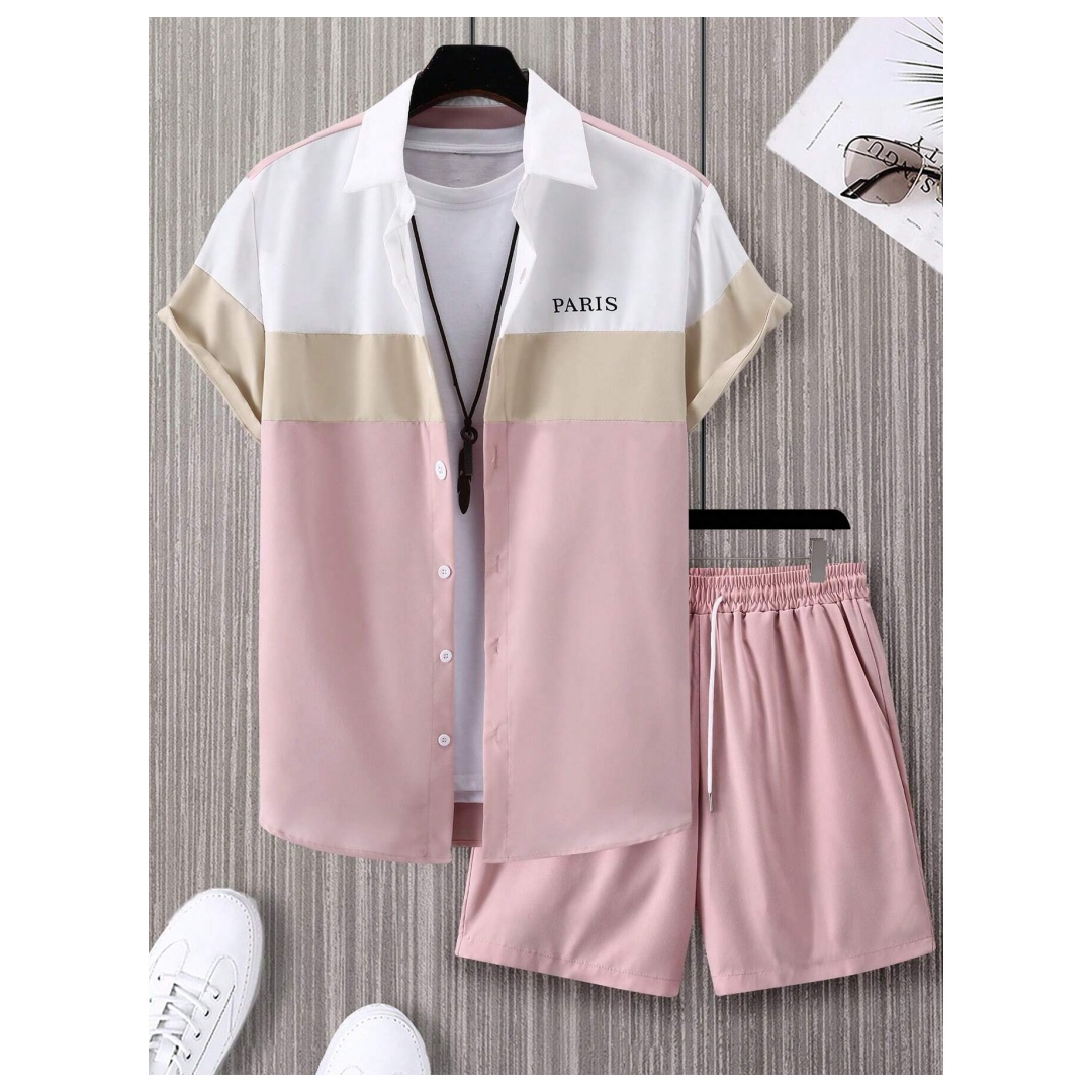 Męski garnitur modny, niebiesk – Summer Clothing Line recenzja i cena